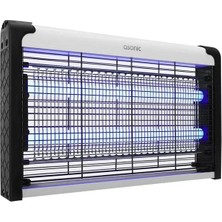 Omrs Store Asonic S26 20W 2000V Çift Koruma Camlı LED Zincir Askılı Sanayi Tipi Sinek Öldürücü (Xl Boy)