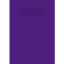 Sh Ticaret Independently Published Dark Purple A4 School Exercise Book Lined Paper Workbook Supplies 101 Pages