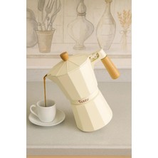 Sh Ticaret Bambum Garen - Moka Pot 9 Fincan Bej