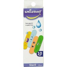 Tunçpek Smilebant Steril Yara Bandı 10'lu