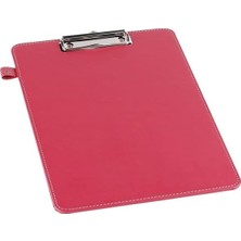 Sh Ticaret 2k Kapaksız Sekreterlik A4 100 Yaprak Kapasiteli Rainbow Clip Board Vegan 23X33 Cm. Fuşya