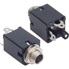 Omrs Store 6.3mm Gitar Jack Şase Stereo Dik