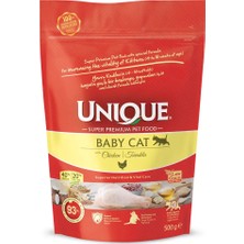 Unıque Unique Bebek Yavru Kedi Maması Tavuklu 500 Gram