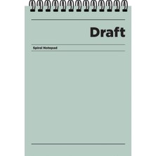 Sh Ticaret Color A5 Çizgili Bloknot Draft - Yeşil