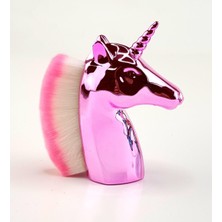 Sh Ticaret Pembe Unicorn Manikür Toz Fırçası Allık Makyaj Fırçası