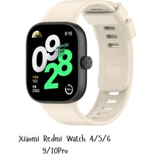 PSGT Xiaomi Redmi Watch 4/5/6 ve 9/10PRO Uyumlu Esnek Renkli Universal Klasik Silikon Kordon