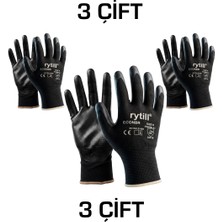 Rytill Econbr Köpük Nitril Hassas Iş Montaj Iş Eldiveni 🧤 (3 Çift)
