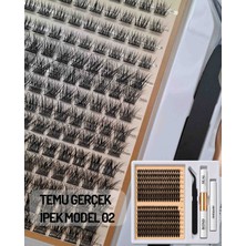 Temu Ipek Kirpik Seti 2 No