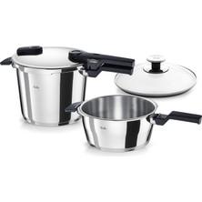Sh Ticaret Fissler Vitaquick Glossy Düdüklü Tencere 6+3,5 Litre