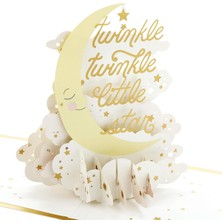 Sh Ticaret Hallmark Signature Paper Wonder Pop Up Baby Shower Kartı (Kırışık Işıltılı)