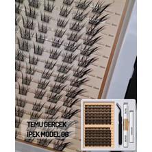 Temu Ipek Kirpik Seti No 06