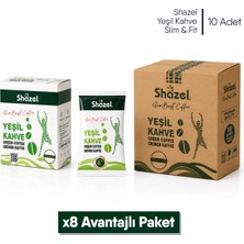 Shazel Yeşil Kahve | Slim&fit | 3 gr | 8 Adet