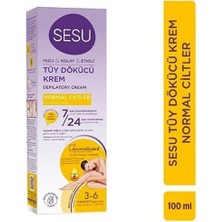 Sesu Tüy Dökücü Krem 100ML. Normal Cilt Ayçiçek