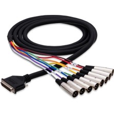 Hosa 8'li DB25-XLRF Snake Kablo 5 M (DTF-805)