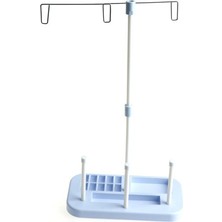 Sakashi 3 İplikli Ev Tipi Dikiş Makine Çardağı Metal İplik Yolu ve Portatif Kolay Kurulum