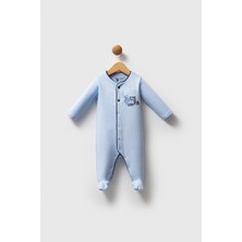 U.S. Polo Assn. USB2541 - Mavi - U.s. Polo Assn Bebek Erkek Bebek Tulum