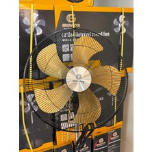 Germ Isı Germısı Grow 18inç 55 cm Sanayitipi Vantilatör Pervane Soğutucu 5 Çelik Kanat  130WATT