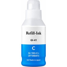 Bionet Teknik Canon Pıxma G3471 Uyumlu Gı-41 Mavi Mürekkep