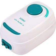 Sobo Aq-5 Hava Motoru Çift Çıkış 3 Wt 2*3,4 L/min