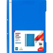Noki 4825-130 Telli Dosya Xl Mavi 25LI Paket