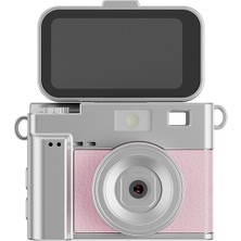 EVAİO Mini Dijital Kamera S166 - 2k Video Flaşlı 180° Ekran