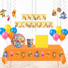 Parti Show Winnie The Pooh Temalı 8 Kişilik Parti Seti