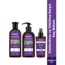 Tresan Biberiye Canlandırıcı Bakım Şampuanı & Saç Kremi 300 ml ve Saç Toniği 125 ml 3lü Set