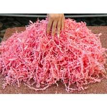 Orbak Kağıtçılık Pembe Z Zigzag Kırpık Kâğıt – Hediye Kutu Içi Dolgu Süsleme ve Dolgu Malzemesi 100 gr