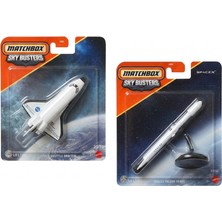 Matchbox - Sky Busters 2 Model Set - Space Shuttle Orbiter & Spacex Falcon Heavy