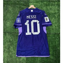 Portego Arjantin 2022 Dünya Kupası Lionel Messi Deplasman Forması