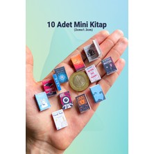 Aysluka Kitap Tutkunları Için Minyatür Kitaplar - 10 Adet