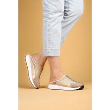 Layki 0000071 Renk Fileli Tasarım Terlik & Sandalet Sneaker