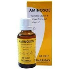 Pharmax Aminosol 30 ml Kuş ve Evcil Hayvanlar Için Amino Asit, Vitamin & Enerji Damlası