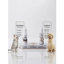 Yıldem Evcil Hayvan Vitamin ve Bakım Seti - Pro Aminovit 50 ml & Somon Yağı 50 ml