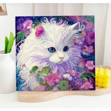 İğne İzi 5d Elmas Taş Işleme Kiti Tablo 35X35 cm - Diamond Painting Set - Dıy Kit Diamond Art YEEX15150