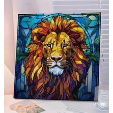 İğne İzi 5d Elmas Taş Işleme Kiti Tablo 35X35 cm - Diamond Painting Set - Dıy Kit  YEEX14126