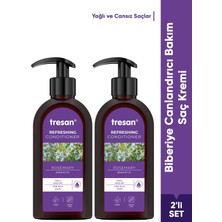 Tresan Biberiye Canlandırıcı Sülfatsız Bakım Saç Kremi 300 ml x 2 Adet