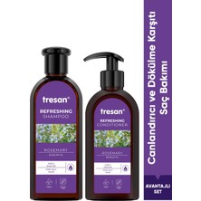 Tresan Biberiye Canlandırıcı Bakım Şampuanı 300 ml + Saç Kremi 300 ml