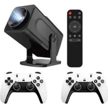 Eco Lounge Retro Video Oyunu Konsolu Android Tv El Oyun Konsolu Wıfı Taşınabilir Projeksiyon Cihazı