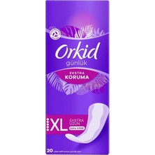 Orkid Günlük Ped 20PCS Uzun