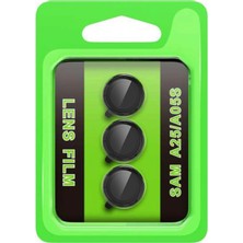 Raftan Topla Samsung Galaxy A25 5g Raze Metal Kamera Lens - Siyah