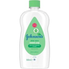 Johnson's Baby Yağ 500ML. Aloe Vera