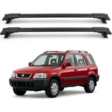 Cross Oto Aksesuarları Honda Cr-V Crv Mk1 1997-2001 Için Ara Atkı Tavan Barı , Araca Özel , Kilitlenebilir Araç Üstü Ekipman Taşıma Barı (2 Adet)