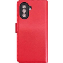 Marsilyan™- Huawei Nova Y70 Trend S Plus Kapaklı Kılıf - Kırmızı