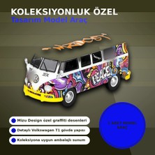 Eco Lounge 1/64 Ölçekli Volkswagen T1 Minibüs Diecast Model Araba - Koleksiyonluk Mizu Design