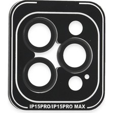 Raftan Topla Joko Iphone 15 Pro Max Pvd Metal Kamera Lens - Siyah