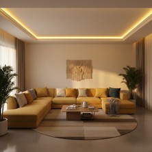 Eco Lounge 1 Adet 25 Metre Cata Ct 4596 Dış Mekan 240 Ledli 220V Şerit LED 3200K Gün Işığı