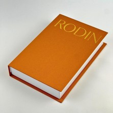 Bak Gel Al RODIN Premium Bez Kaplı Dekoratif Kitap Görünümlü Saklama Kutusu Hardal