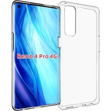 Oppo Reno 4 Pro 4g Uyumlu Zore Süper Şeffaf Esnek Silikon Kılıf - Lyon Tech