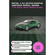 Eco Lounge Metal 1:43 Aston Martin Vantage Çek Bırak Model Araba - Hediye Oyuncak BX-313505